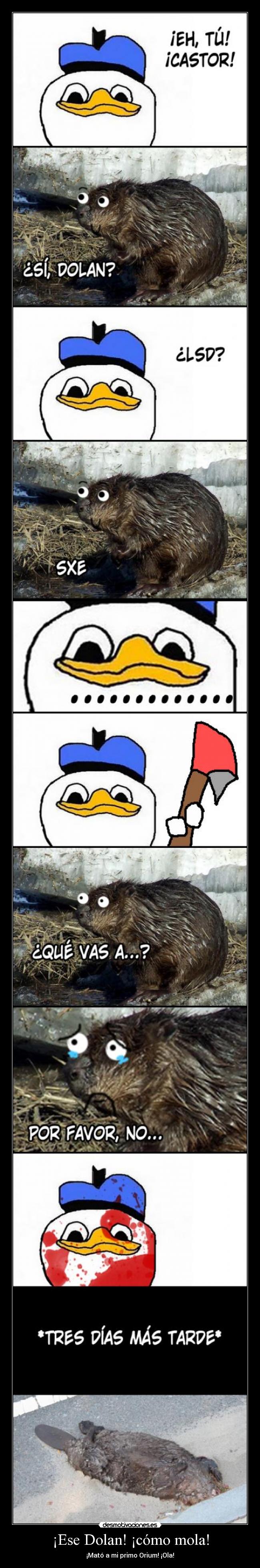 ¡Ese Dolan! ¡cómo mola! -