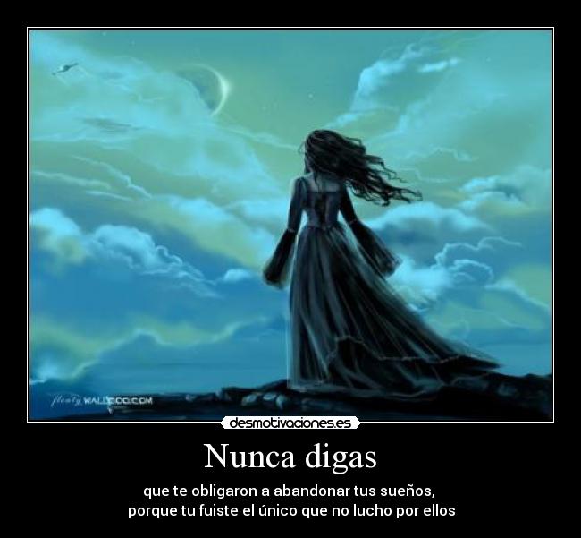 Nunca digas -