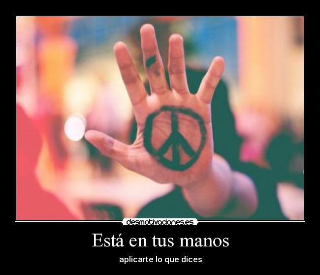 Está en tus manos - 