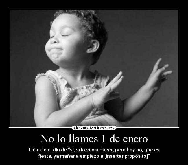 No lo llames 1 de enero -