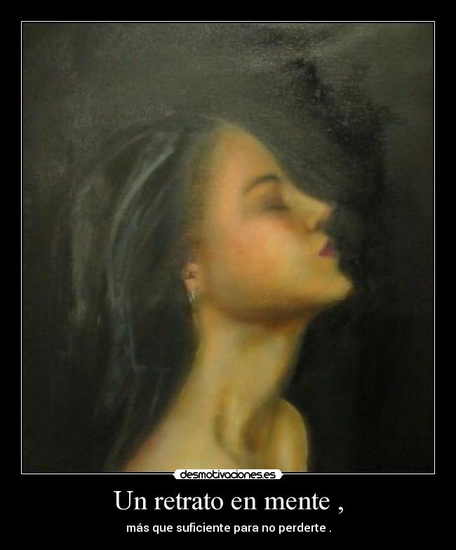 Un retrato en mente , - 