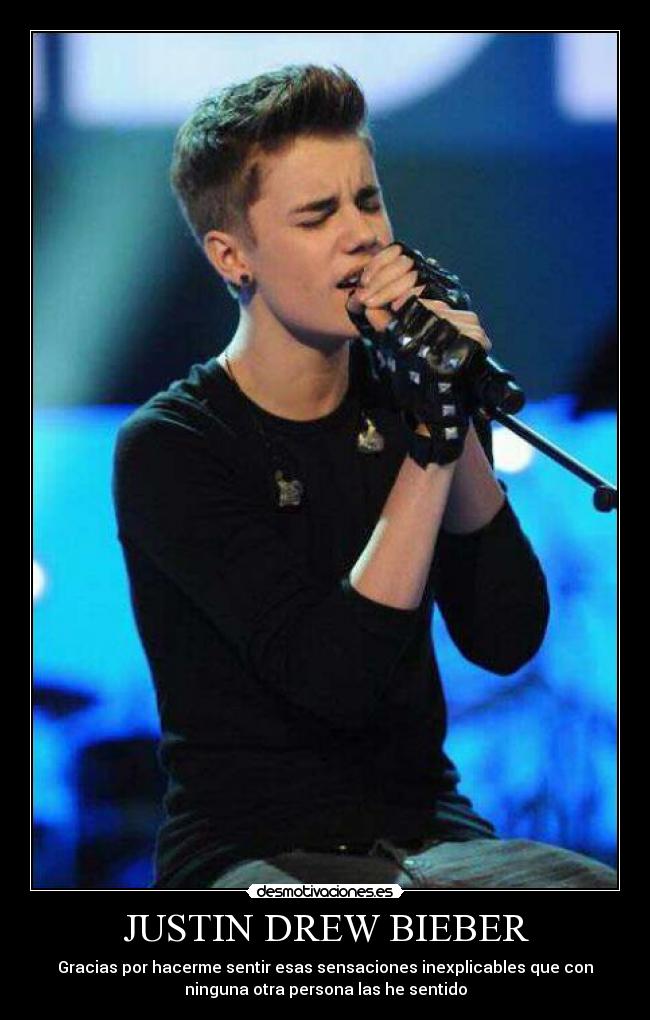 JUSTIN DREW BIEBER -