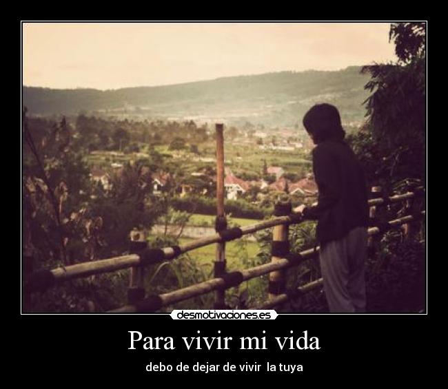 Para vivir mi vida - 