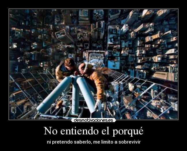 No entiendo el porqué - 