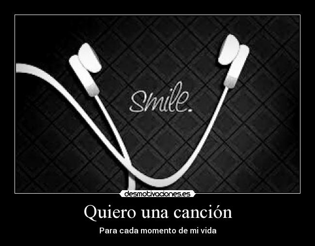 Quiero una canción -