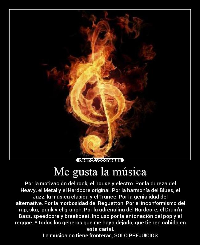 Me gusta la música - 