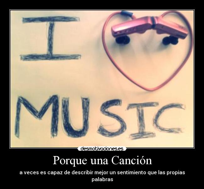 Porque una Canción -
