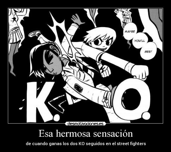 Esa hermosa sensación -