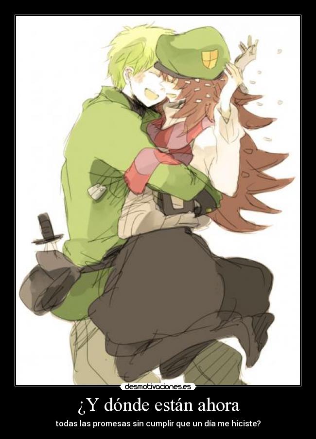 ¿Y dónde están ahora - todas las promesas sin cumplir que un día me hiciste?