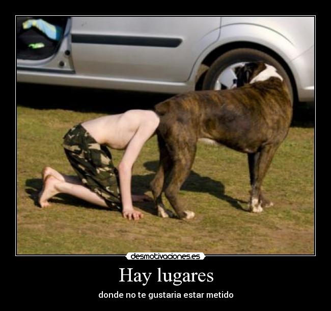 Hay lugares -
