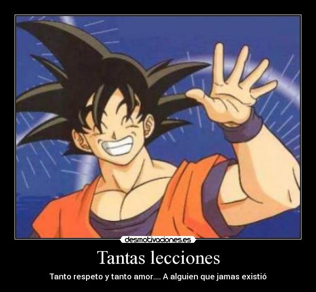 Tantas lecciones - 