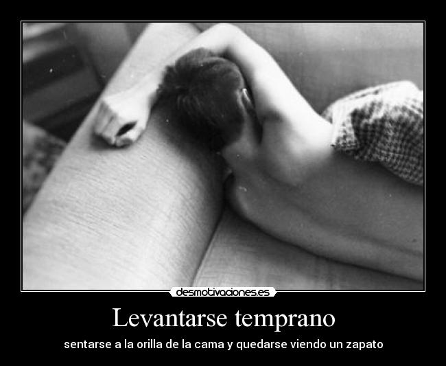 Levantarse temprano - 
