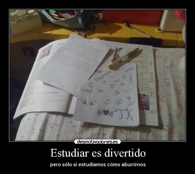 Estudiar es divertido - 