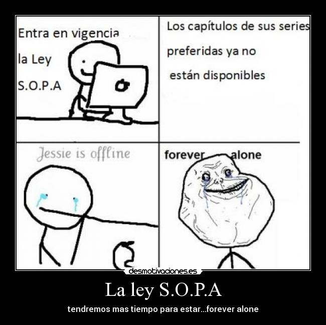 La ley S.O.P.A -