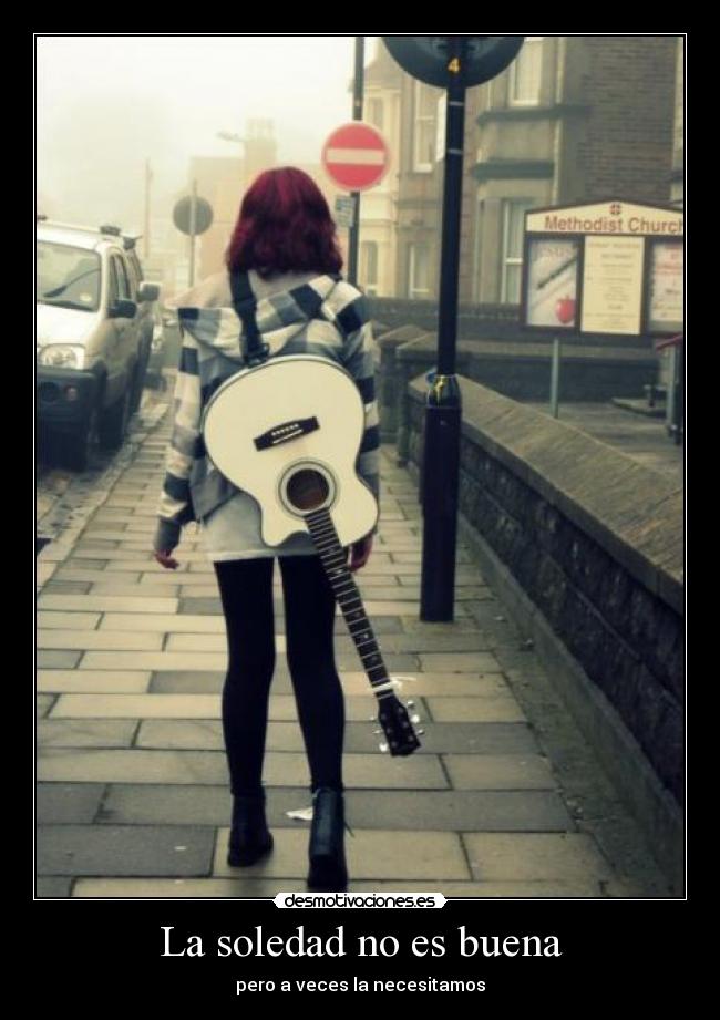 La soledad no es buena - 