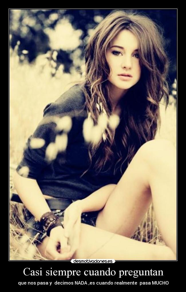 Casi siempre cuando preguntan -