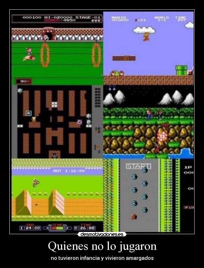 Quienes no lo jugaron - 