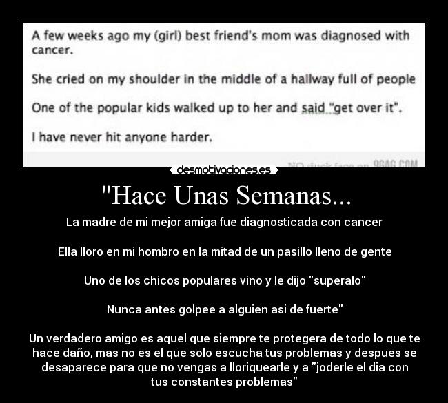 Hace Unas Semanas... - 