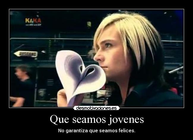 Que seamos jovenes - 