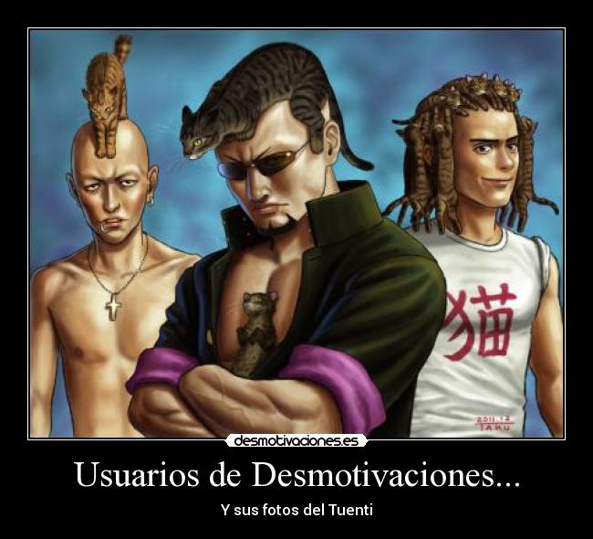 Usuarios de Desmotivaciones... -