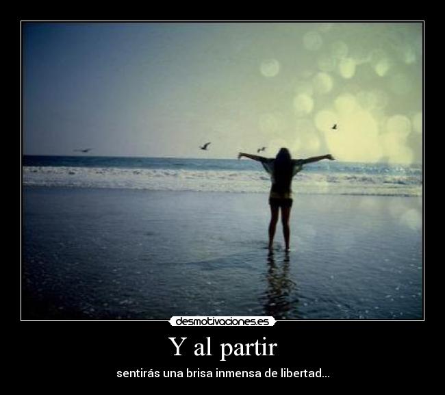 Y al partir - 