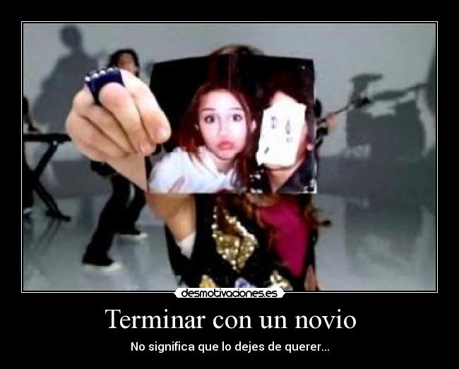 Terminar con un novio - 
