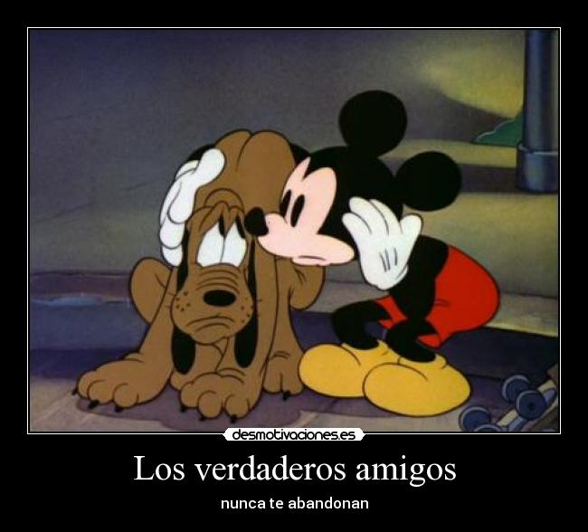 Los verdaderos amigos - 