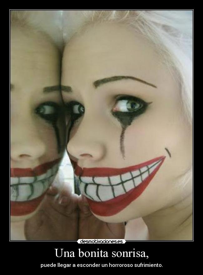 Una bonita sonrisa, -