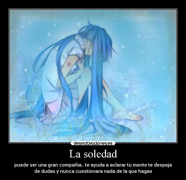 carteles soledad anime hatsune miku vocaloid manga kawaii dulce moe desmotivaciones