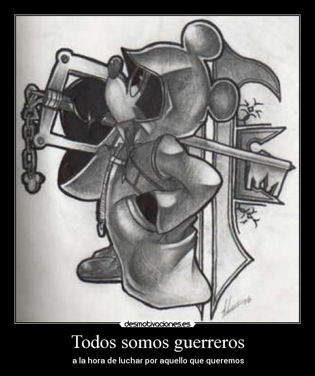 carteles mickey kingdom hearts desmotivaciones