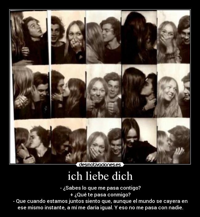 ich liebe dich - 