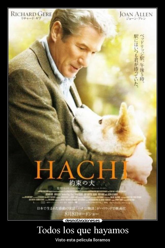 Todos los que hayamos - Visto esta pelicula lloramos