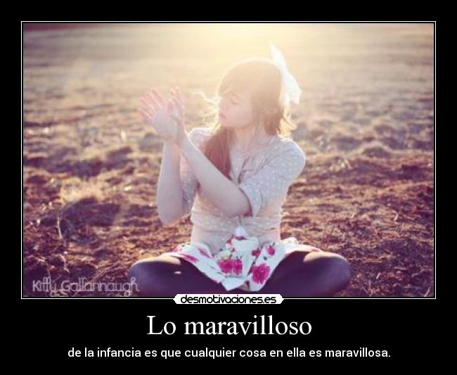 Lo maravilloso - 