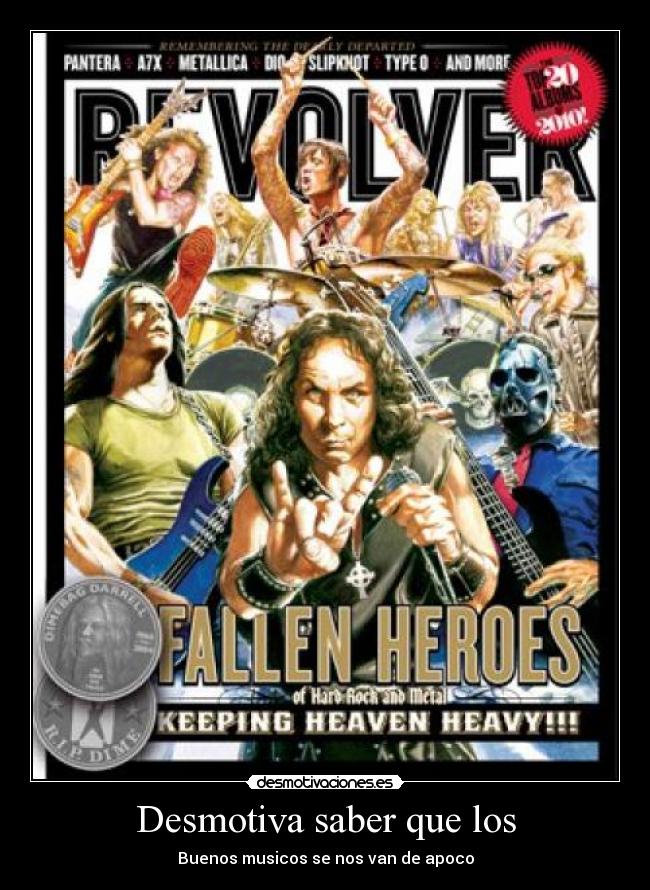 Desmotiva saber que los -