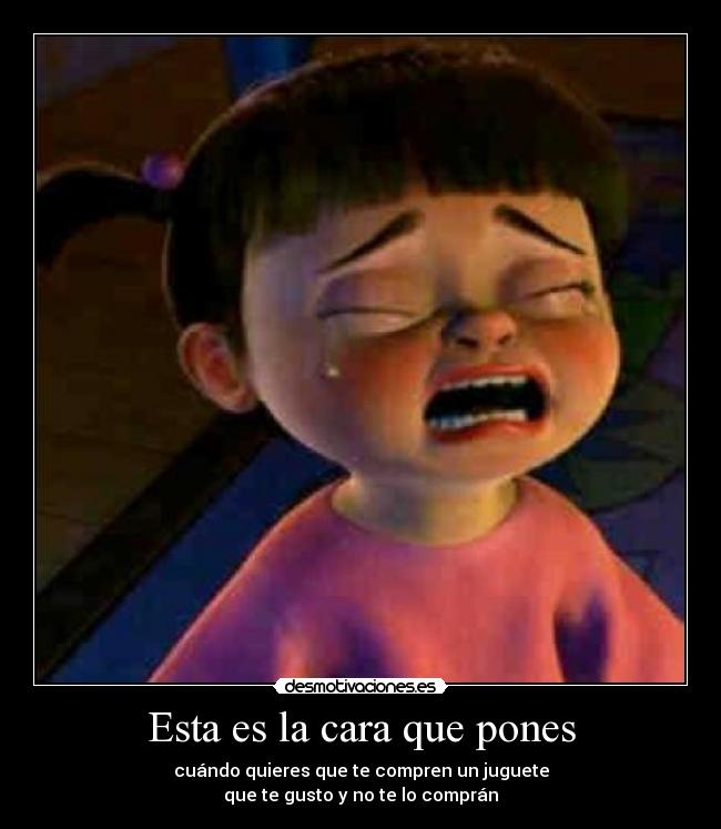 Esta es la cara que pones - 