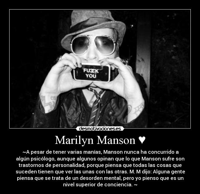Marilyn Manson ♥ - 