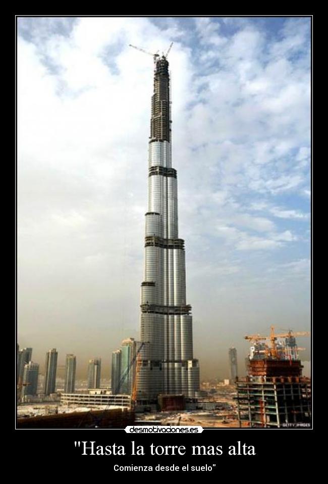 Hasta la torre mas alta - Comienza desde el suelo