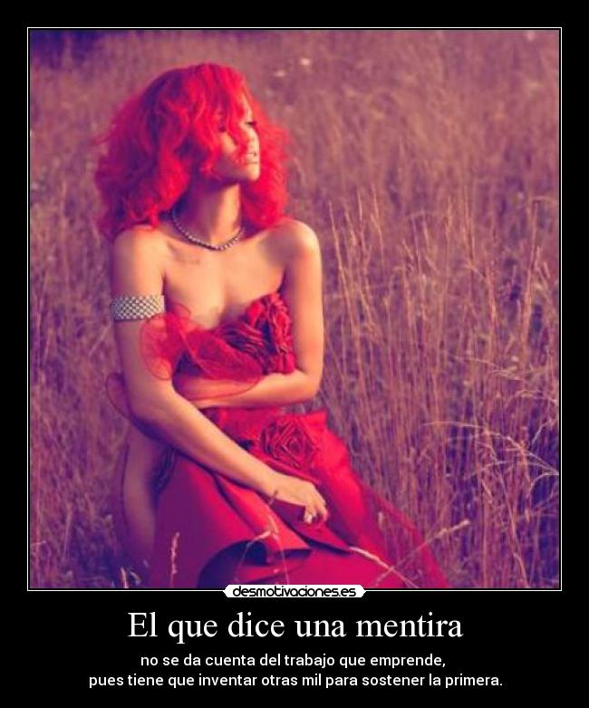 El que dice una mentira - 