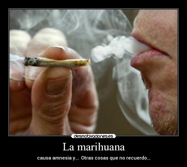 La marihuana -