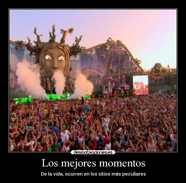 Los mejores momentos - De la vida, ocurren en los sitios más peculiares