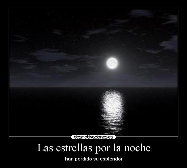 Las estrellas por la noche - 