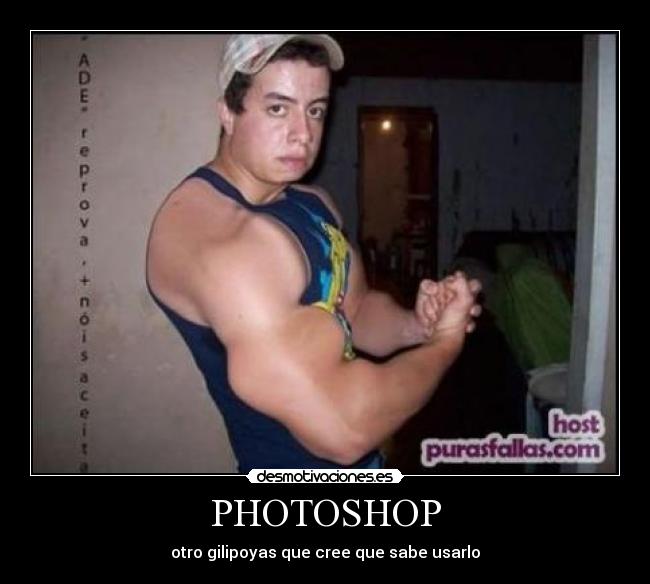 PHOTOSHOP - otro gilipoyas que cree que sabe usarlo