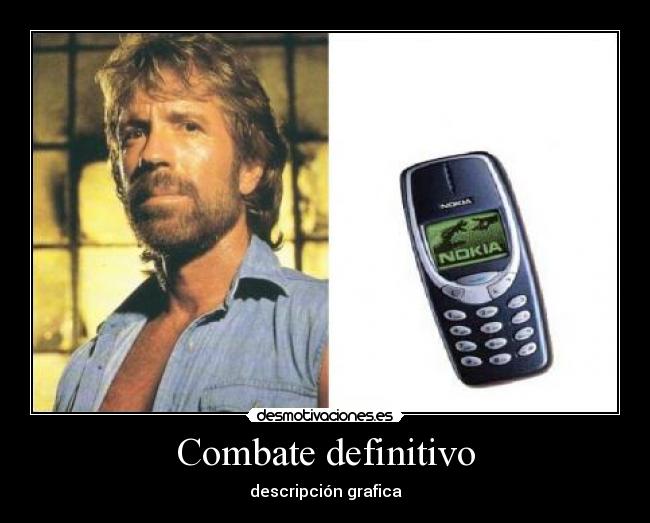 Combate definitivo - descripción grafica