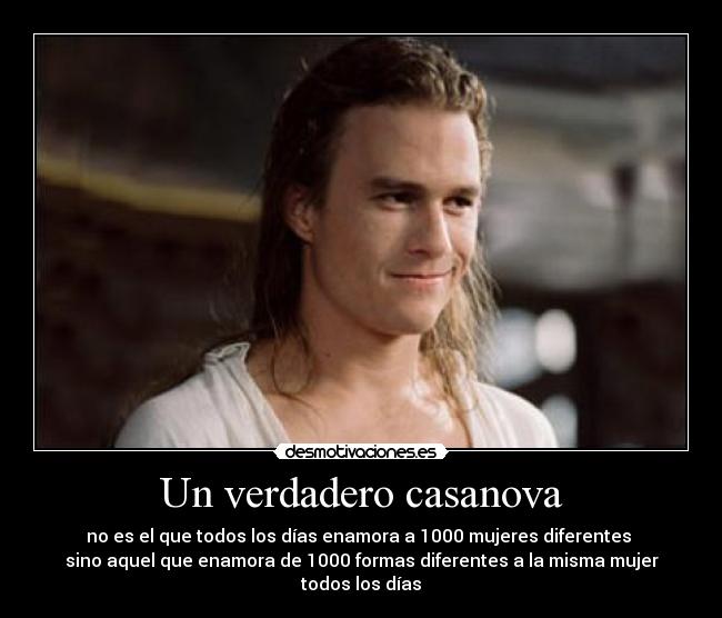 Un verdadero casanova - 