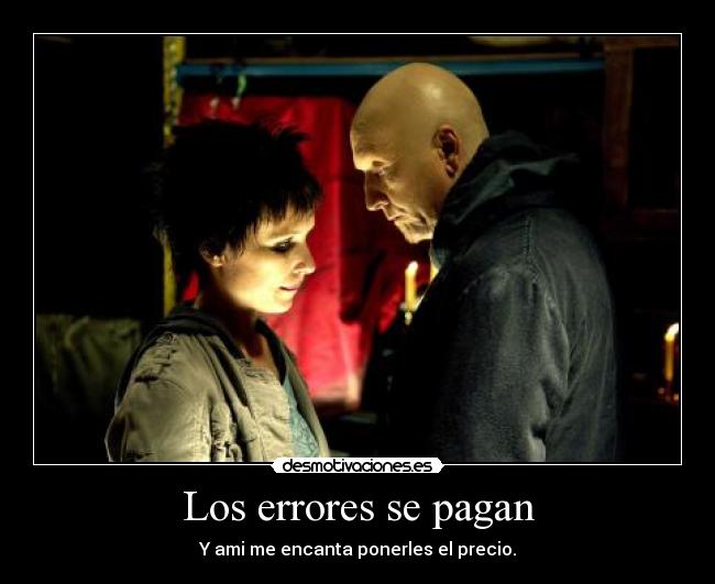 Los errores se pagan -