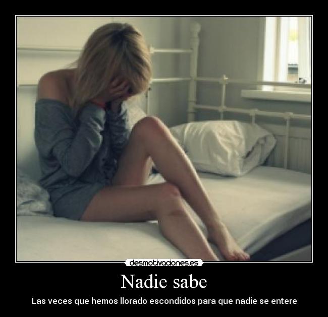 Nadie sabe - 