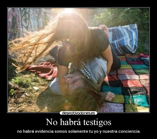 No habrá testigos - 