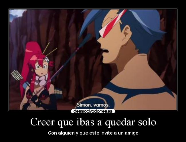 carteles esta yoko gurren lagann carteles desmotivaciones