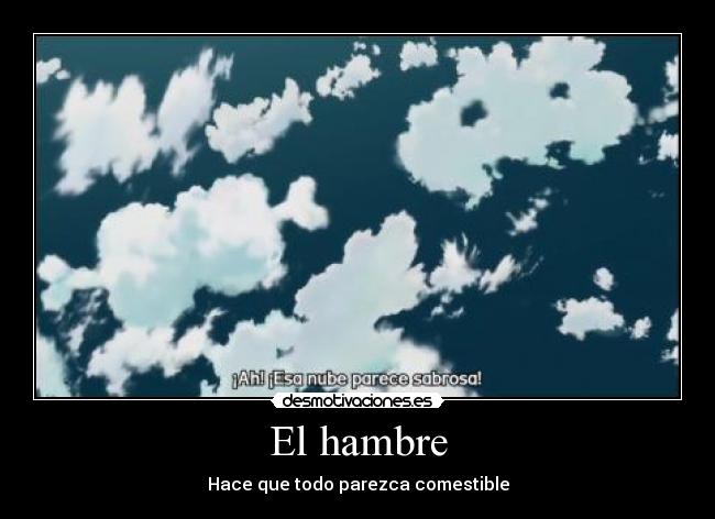 El hambre - 