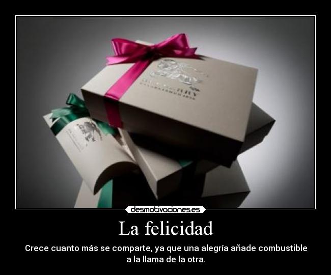 La felicidad -